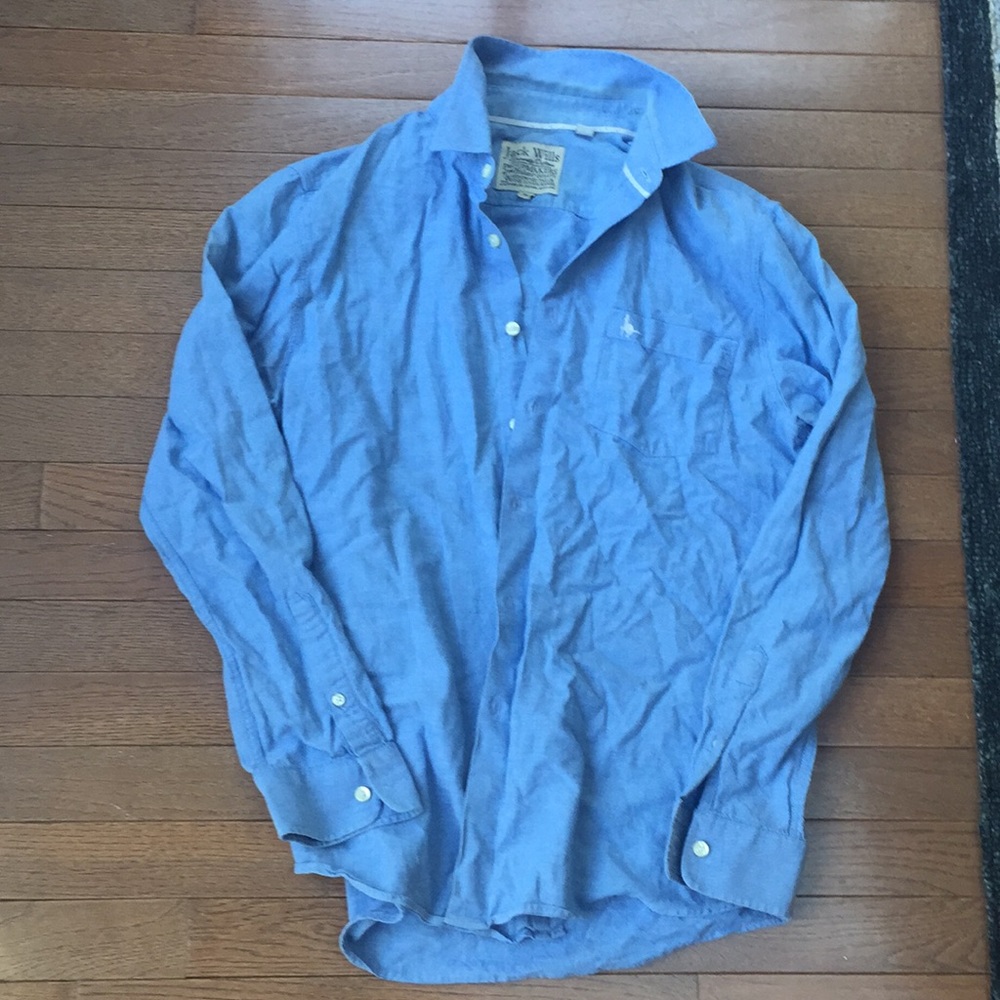 Jack Wills M blue shirt